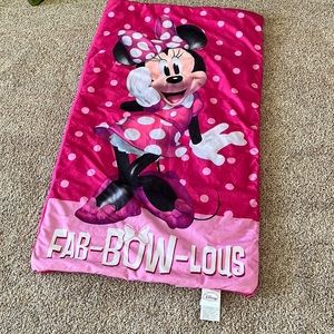 Toddlers Minnie Mouse slumber bag, never used